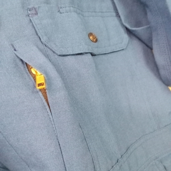 Wenaas Anti Flame Overalls/Coveralls Mechanics, Repairman Chemical Plants, Sz 48 - Picture 4 of 14